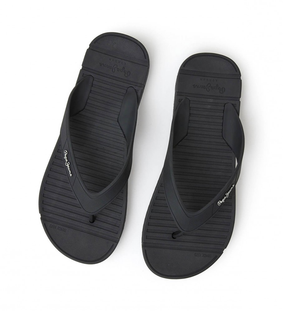 Chinelo preto Pepe Jeans Shore