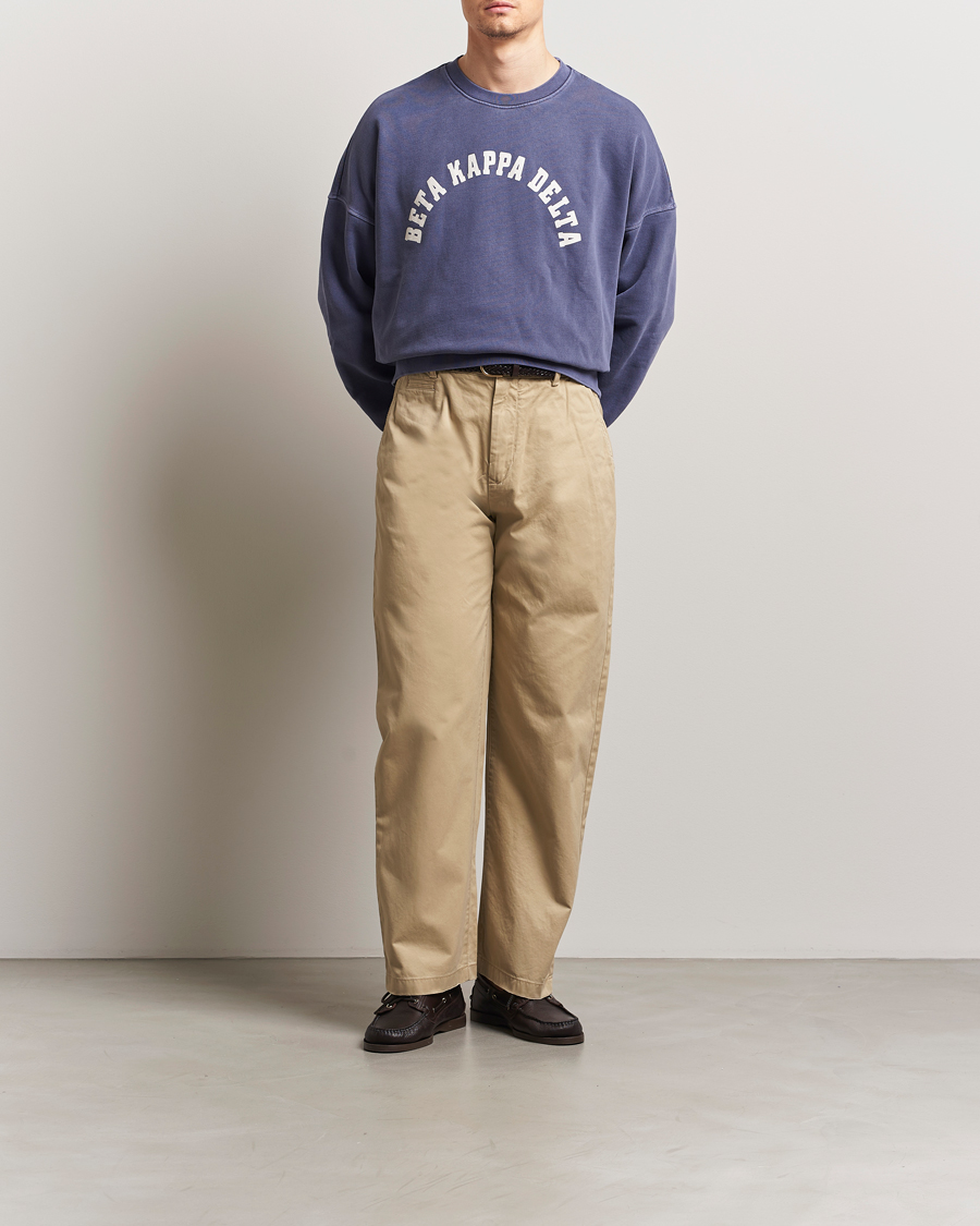GANT 240 Mulberry Street Relaxed Fit Cotton Twill Chinos Woody Beige