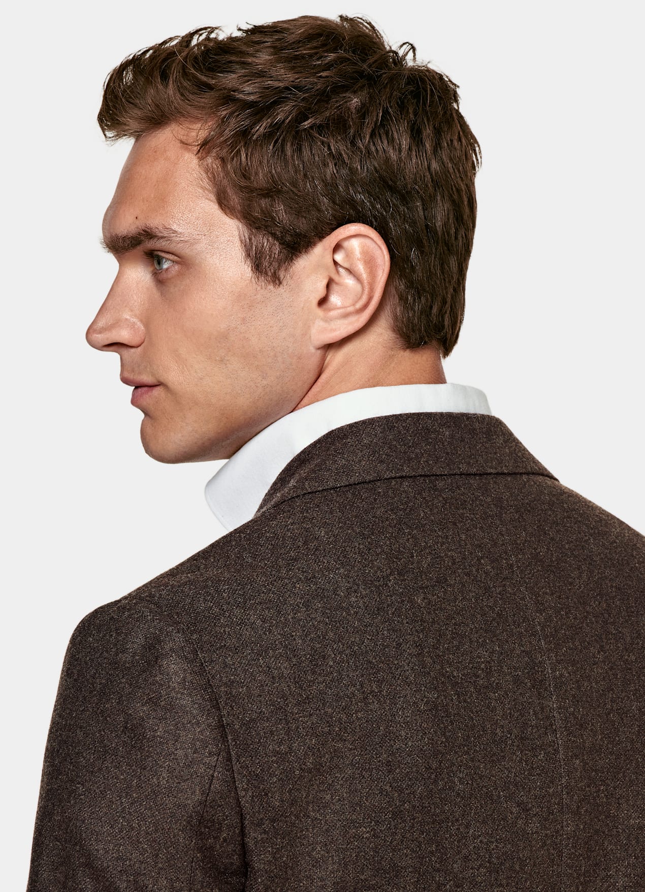 Blazer Havana coupe Tailored marron foncé