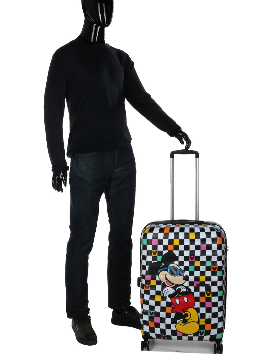 Valise  by American Tourister Mickey Check 67 cm