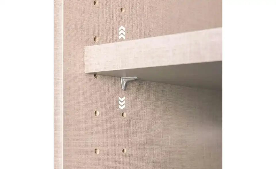 Highboard verchromt 160 cm Basaltgrau, Eiche Artisan (Nachbildung)