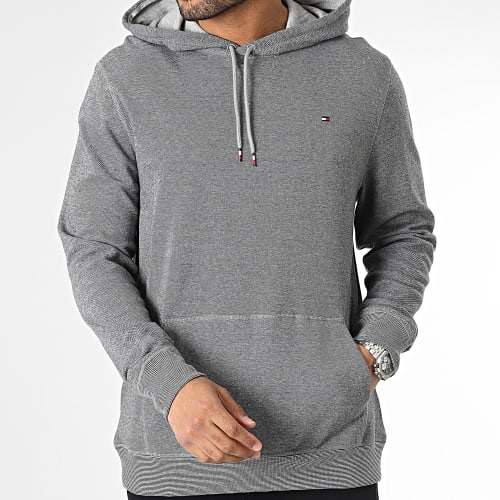 Sweat Capuche 2772 Gris Chiné