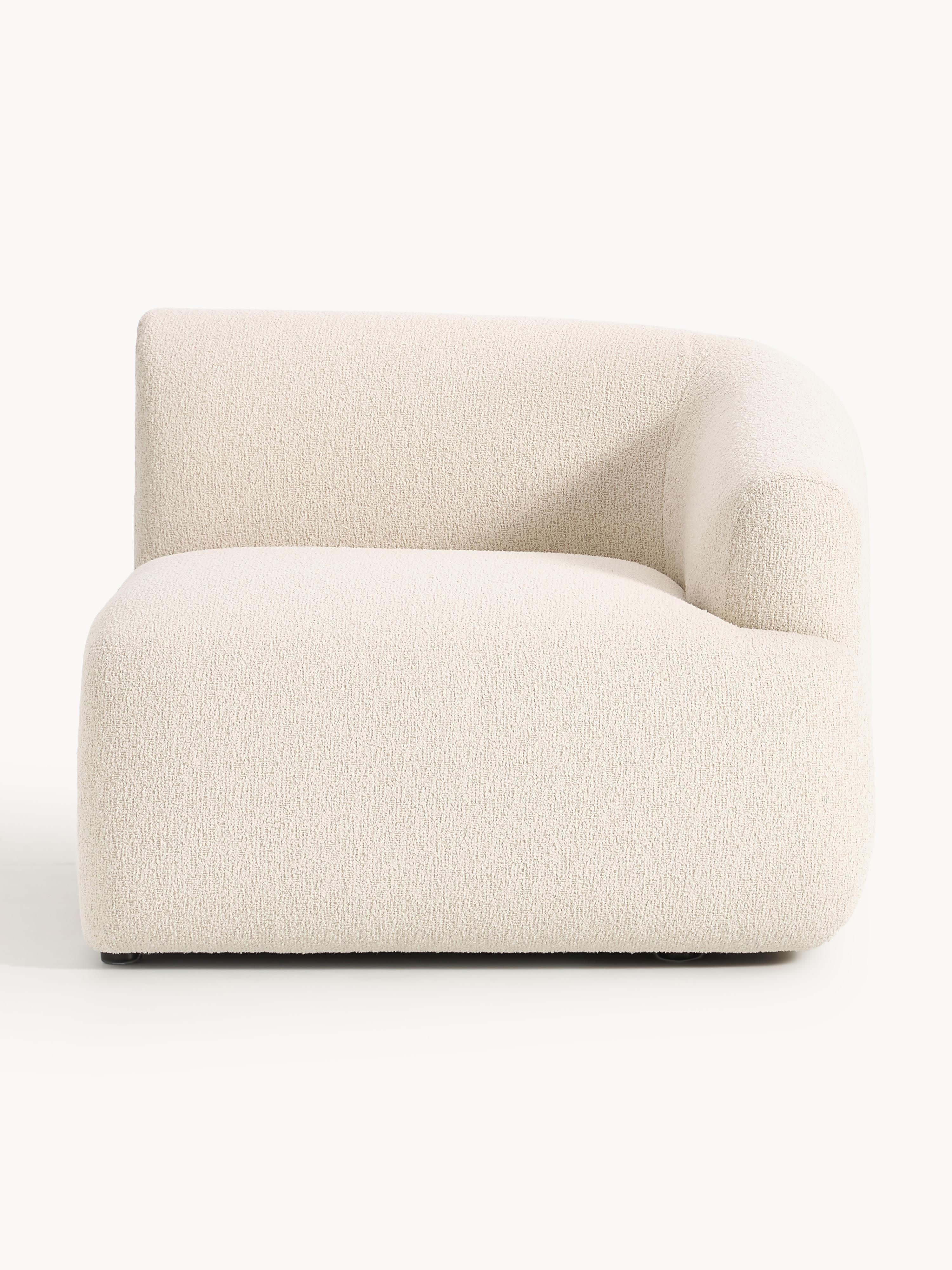 Bouclé hoekmodule Sofia