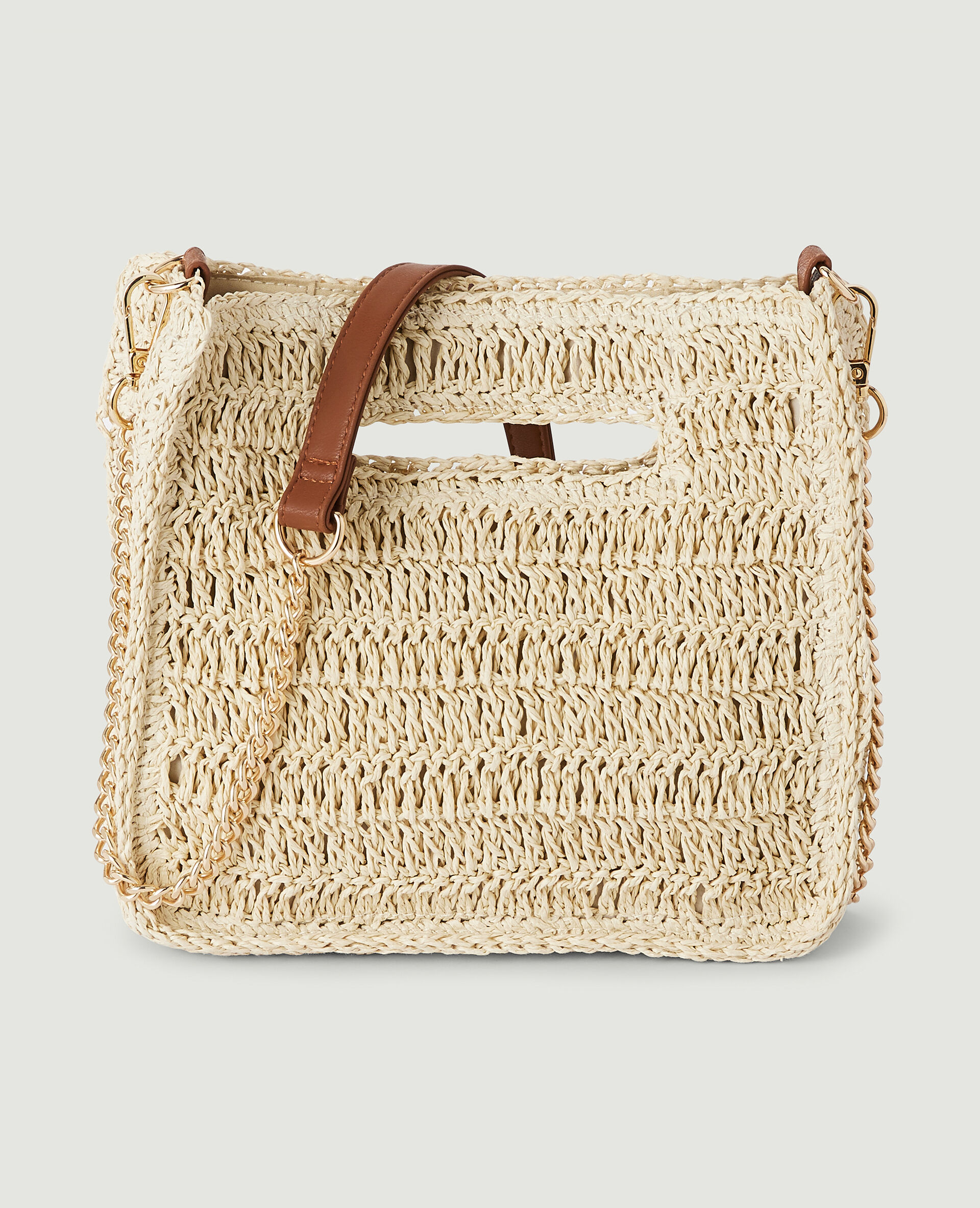 Sac en paille - Blanc