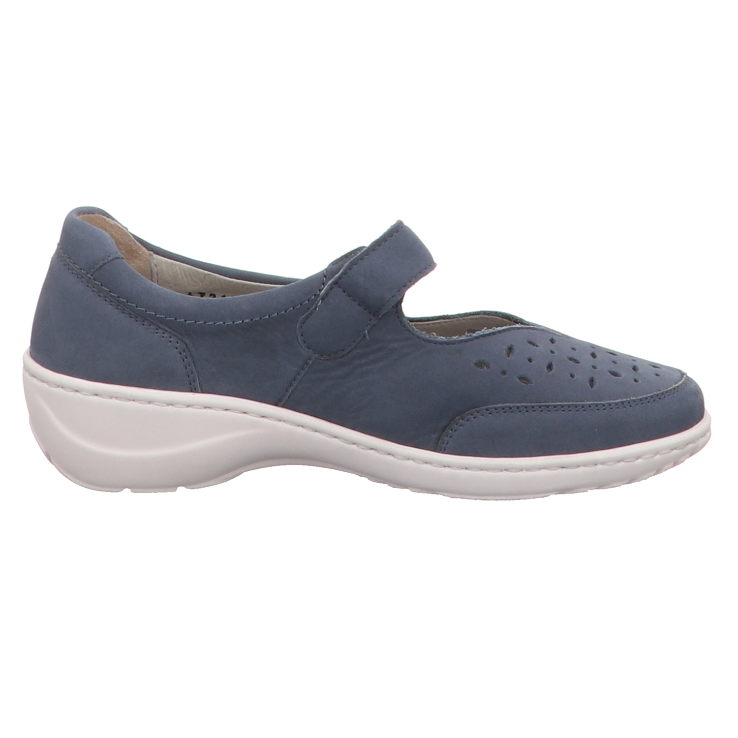 Waldläufer Spangenschuh blau blau