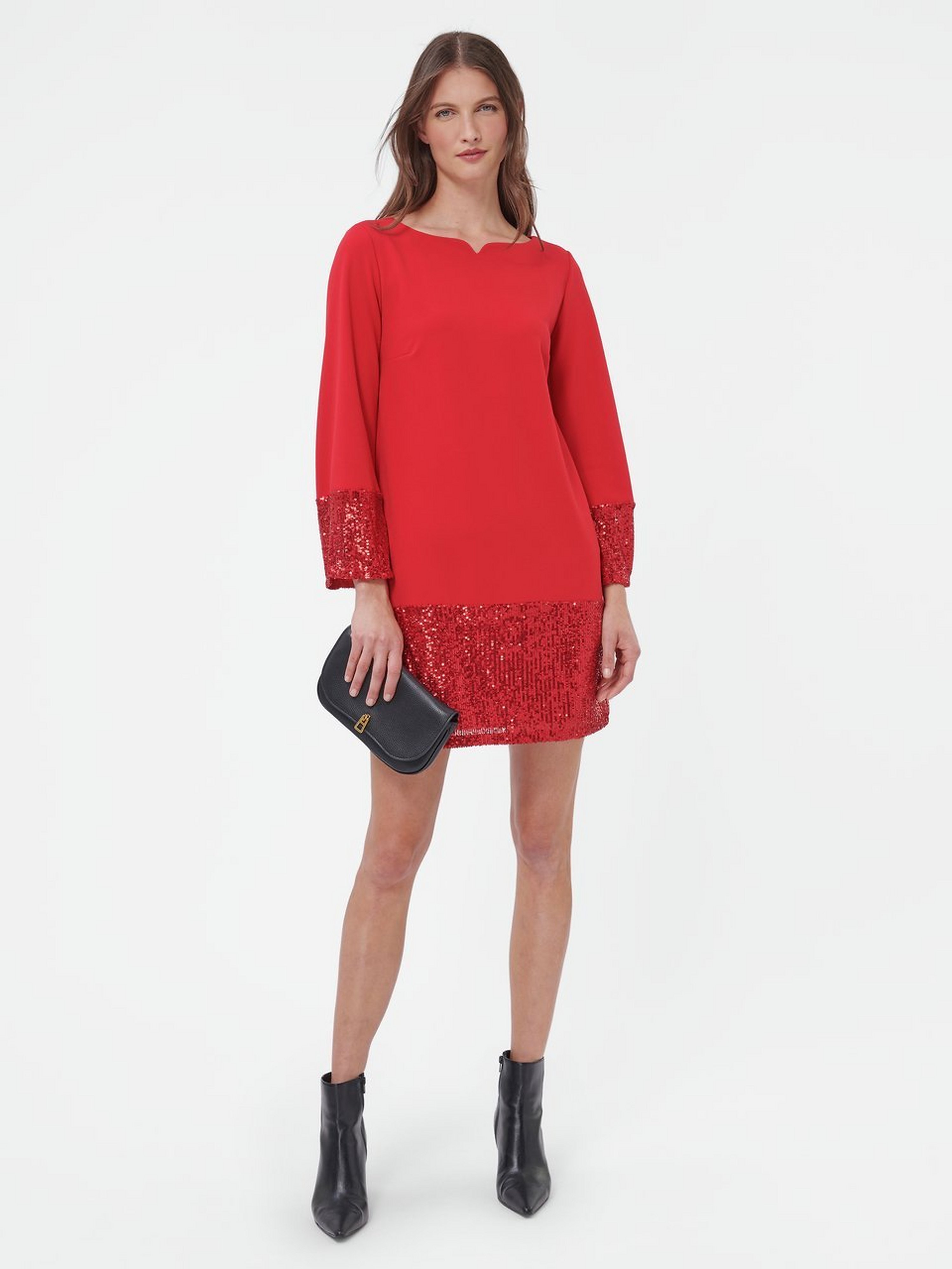 Kleid mit Pailletten