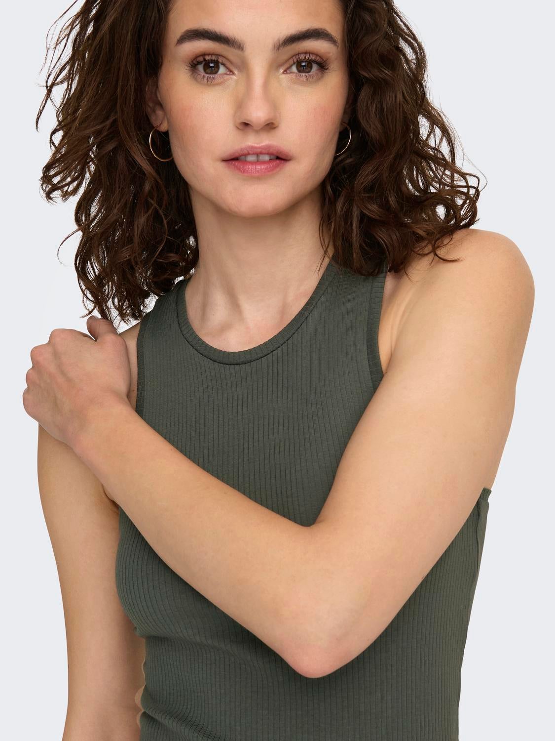 ONLBELFAST Langes Kleid Beluga
