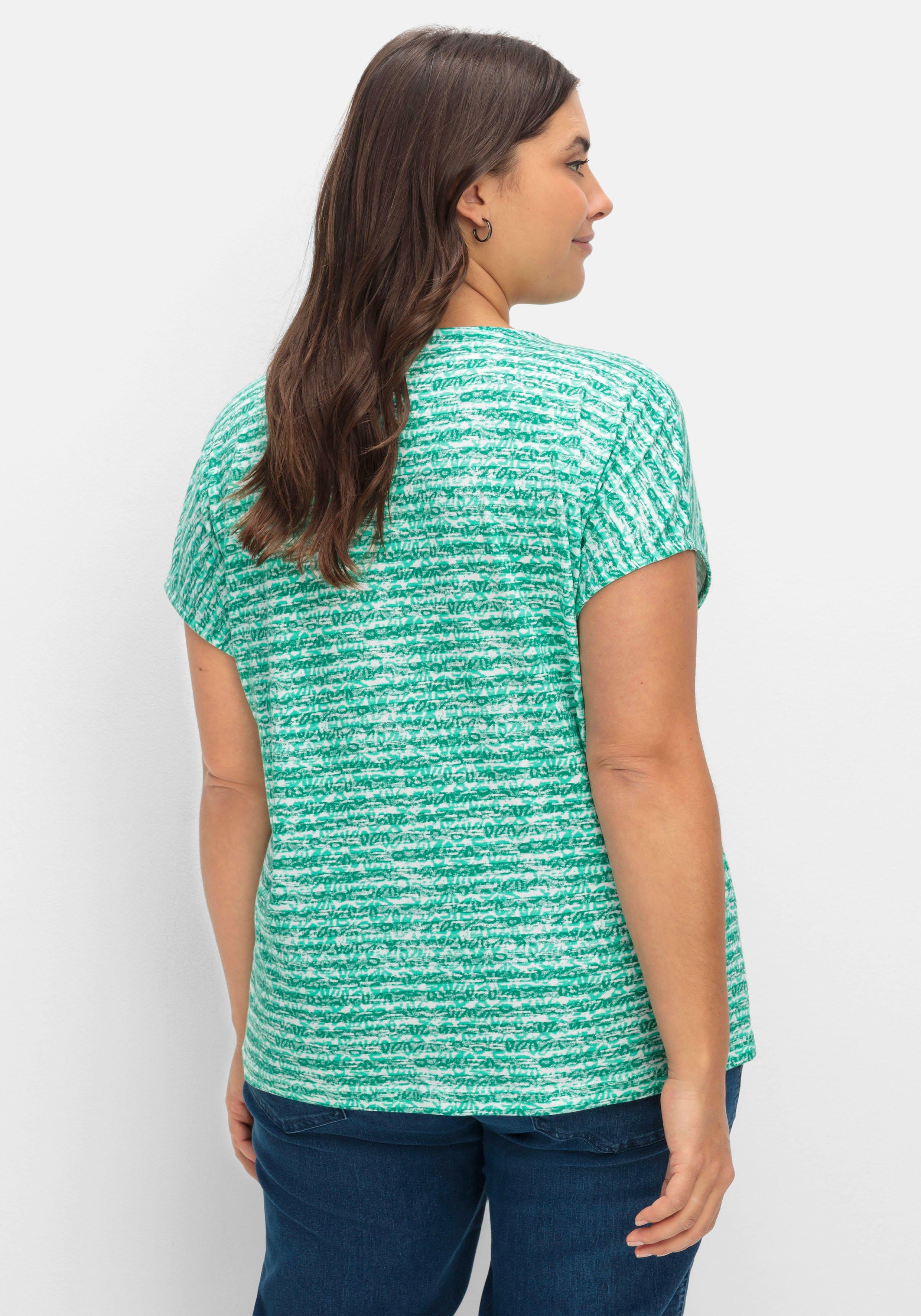 Shirt mit modischen Ringeln