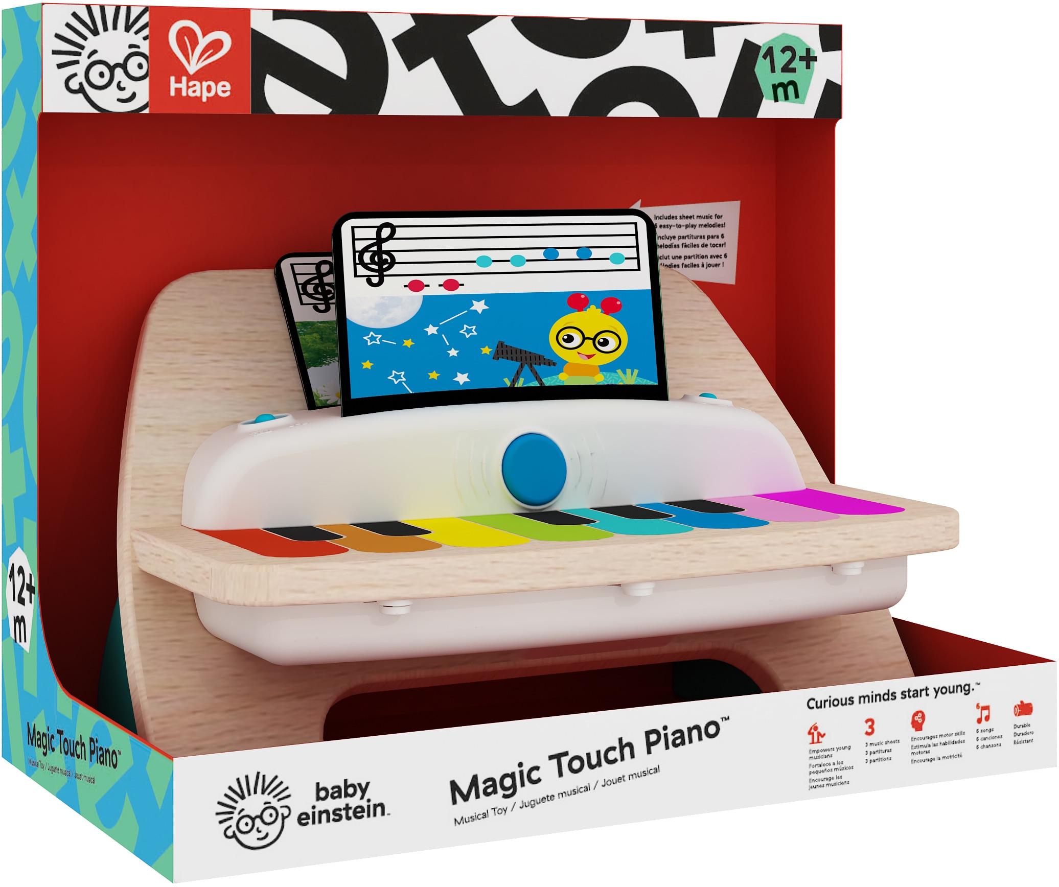 Baby Einstein Spielzeug-Musikinstrument »Touch-Klavier« mit interaktiver Elektronik-Tastatur