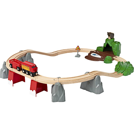 BRIO 33988 Togbane med nordiske dyr