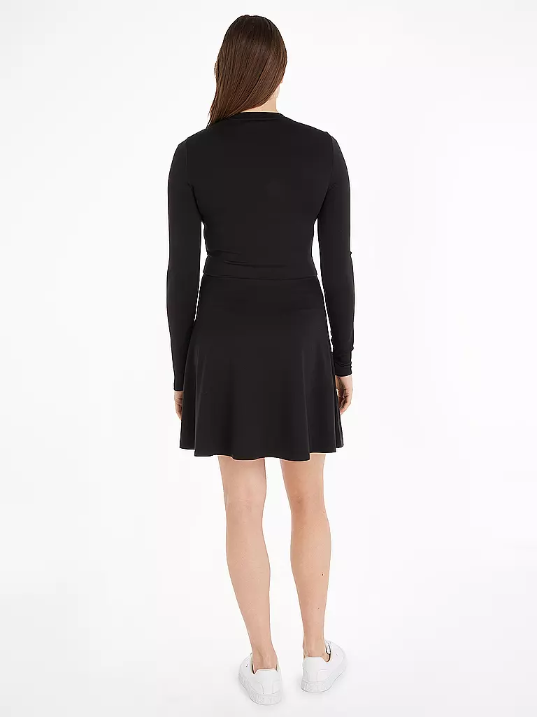 TOMMY JEANS Jerseykleid schwarz