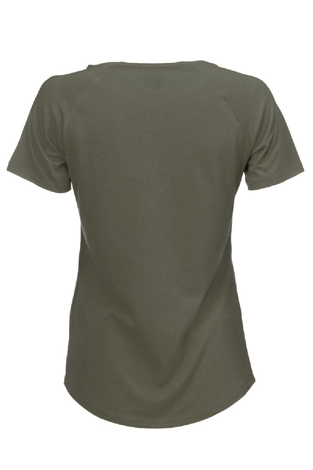 WE ARE ZRCL Damen Raglan T-Shirt Basic Olive