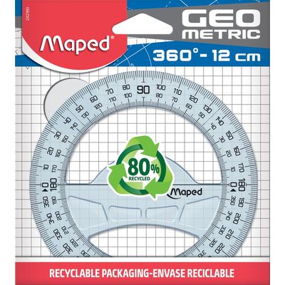 Maped Geometric - Rapporteur 12 cm - 360°
