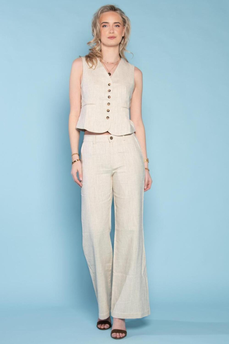 I-coni-K beige dames gilet