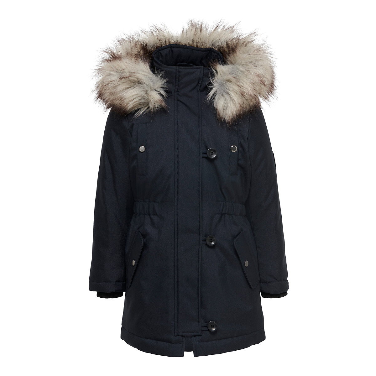 SOMENTE PARA CRIANÇAS<br>Parka com capuz