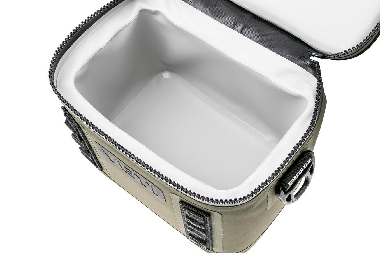 Yeti Hopper Flip 8L Cooler Bag, Olive Green, koeltas met schouderband