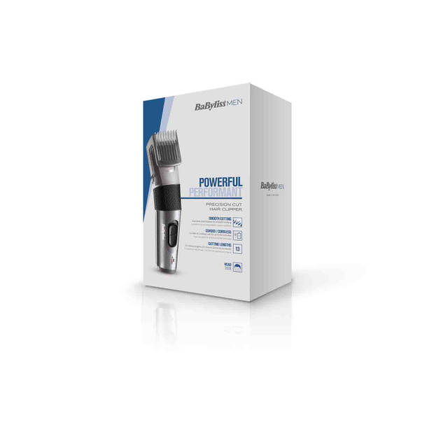 BaBylissMEN tondeuse Precision Cut E786E - 13 lengtestanden
