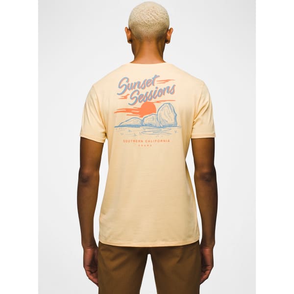 T-shirt PRANA EVERYDAY SESSIONS SS TEE SUN KISSED