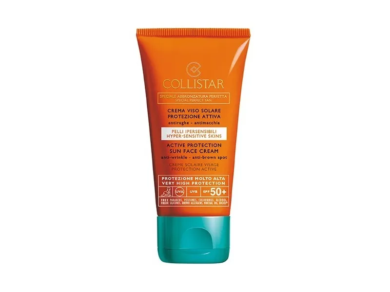 Collistar Smart Sun Protection® Active Protection Sun Face Cream SPF 50  50 ml