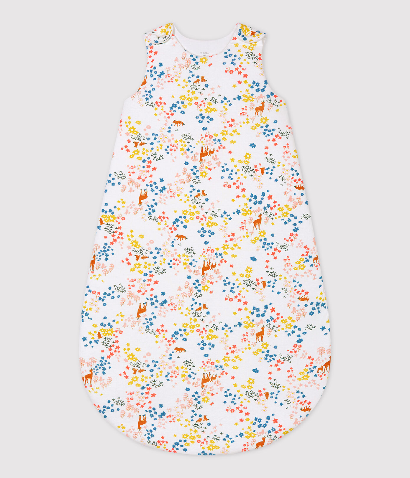 GIGOTEUSE À FLEURS BÉBÉ EN COTON BIOLOGIQUE
