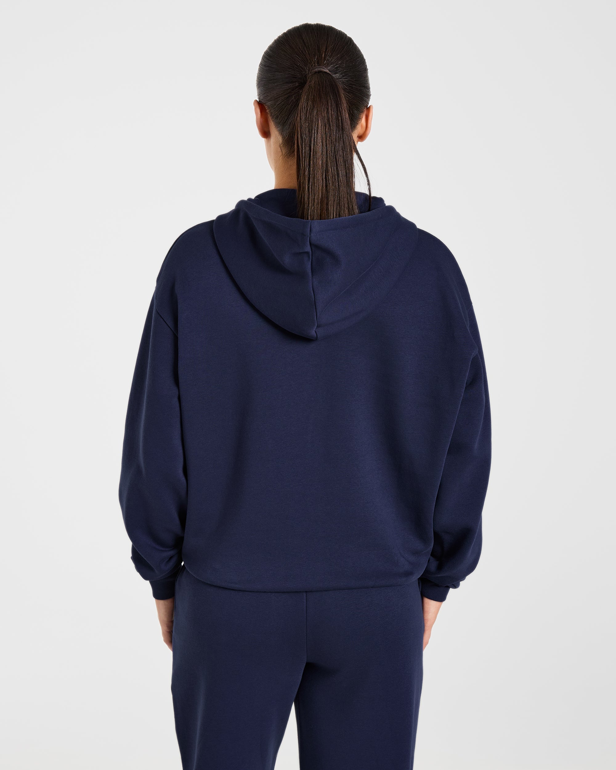 Lifestyle Oversized Zip Up Hoodie