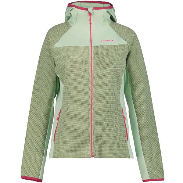 Veste polaire randonnée ICEPEAK MIDLAYER JACKET BRADGATE W ALOE VERA