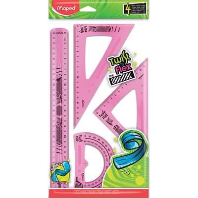 Maped Twist'n Flex - Kit de traçage flexible 4 pièces