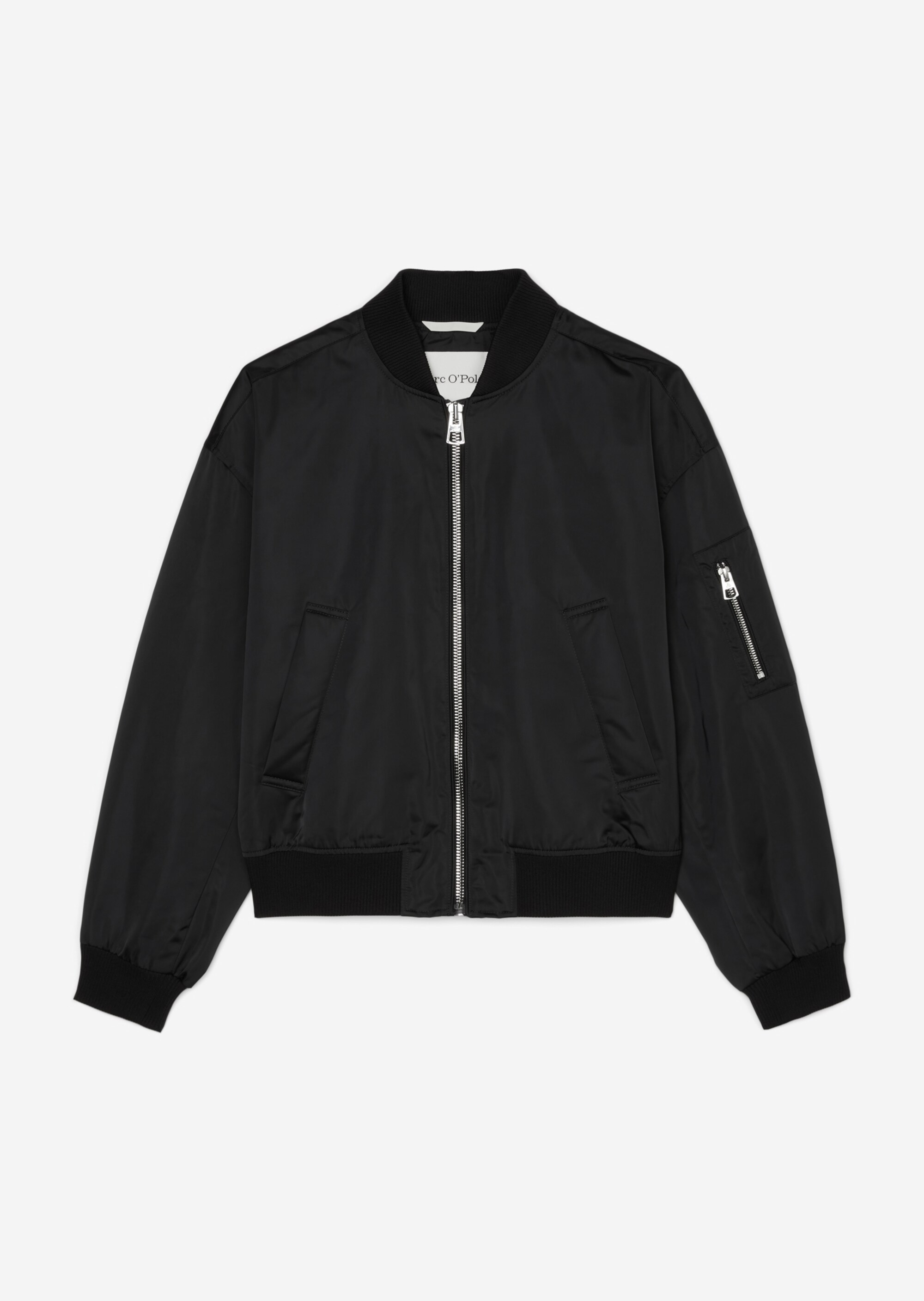 Blouson im Aviator-Stil regularaus recyceltem Polyester-Twill