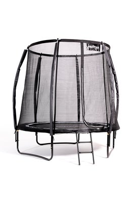 Pinepeak Lantern Trampoline inkl. Sikkerhetsnett 244 cm, Svart