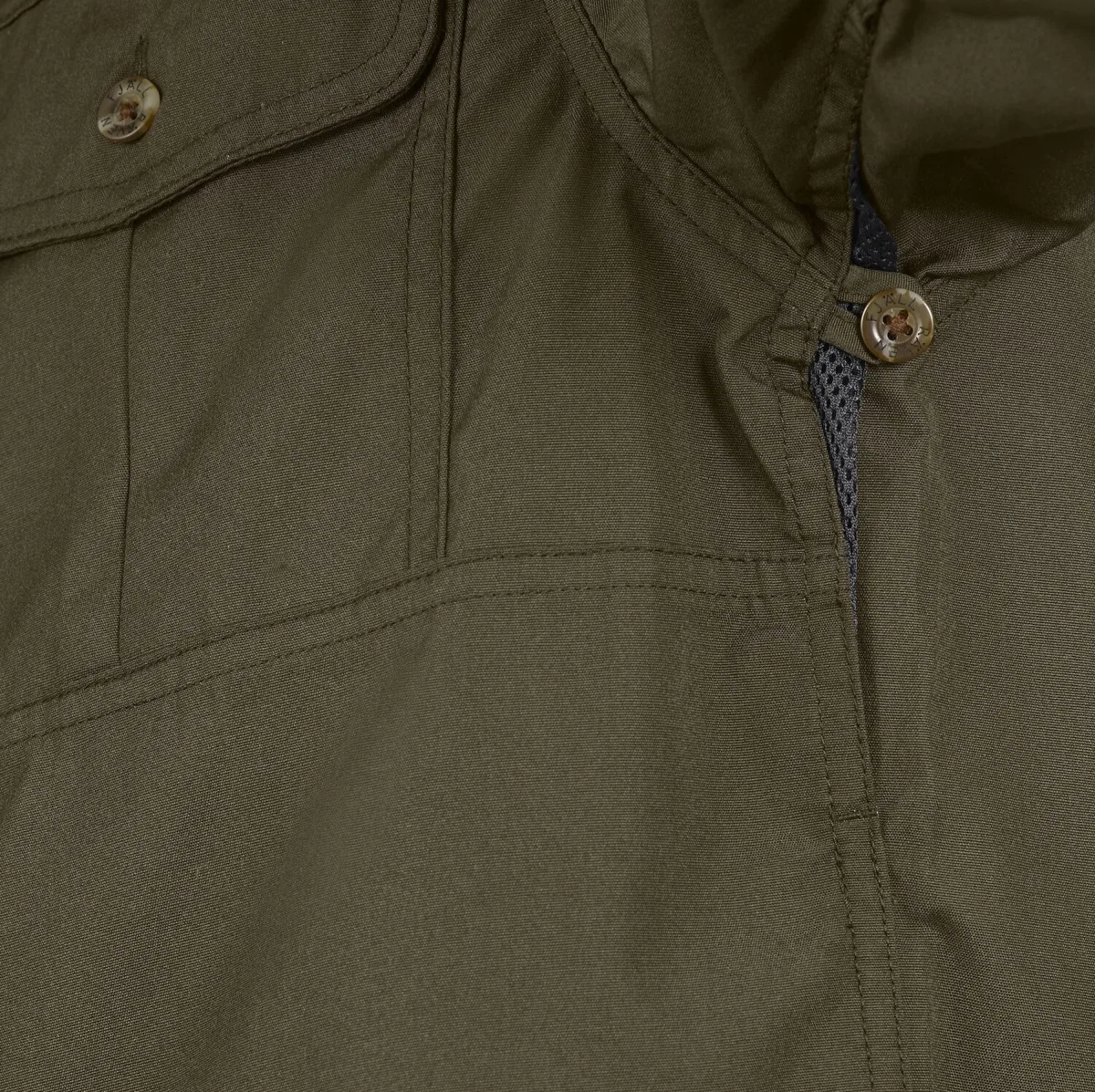 Fjällräven Men's Sarek Trekking Shirt Dark Olive