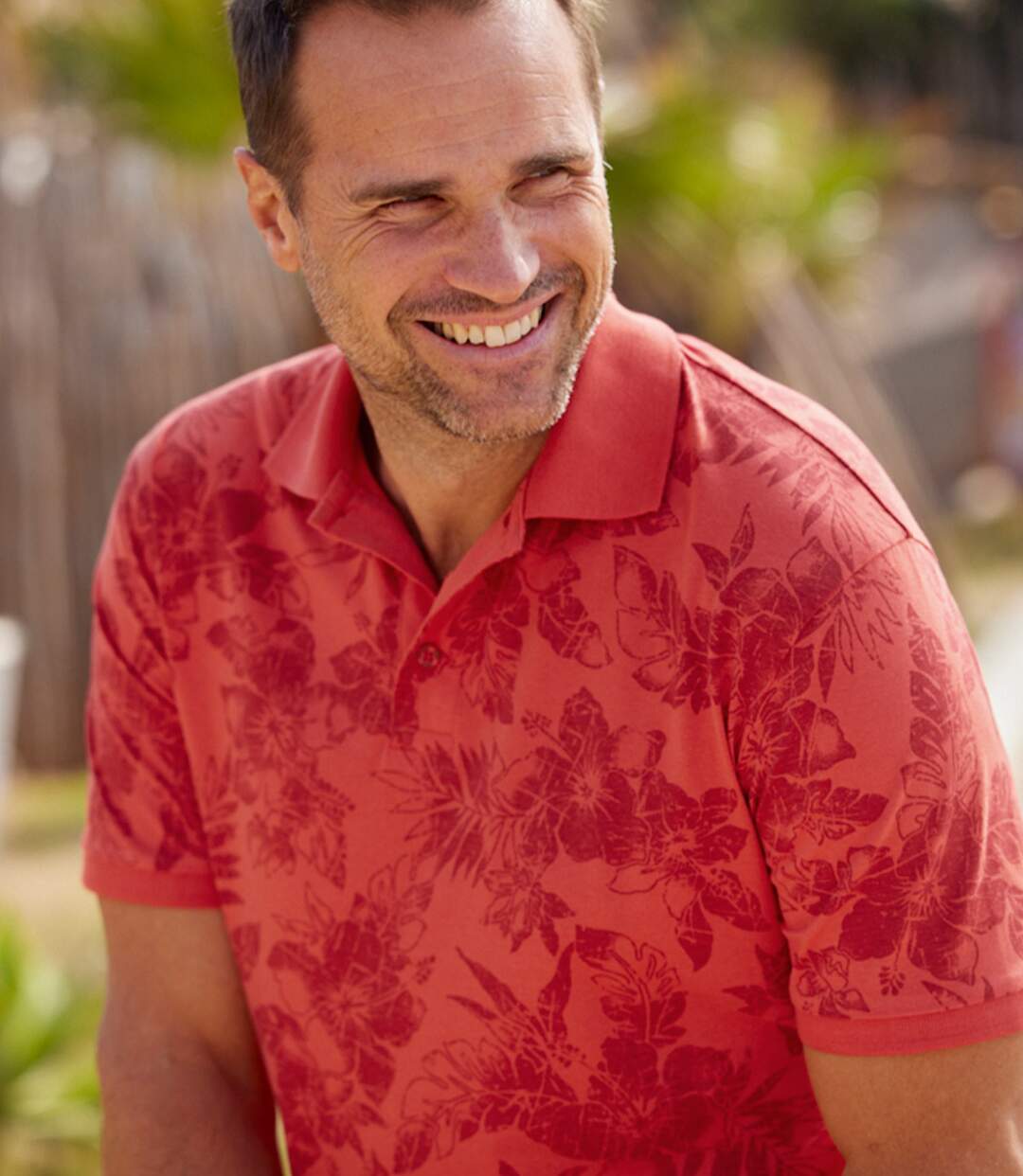 Polo Tendance Imprimé Flowers