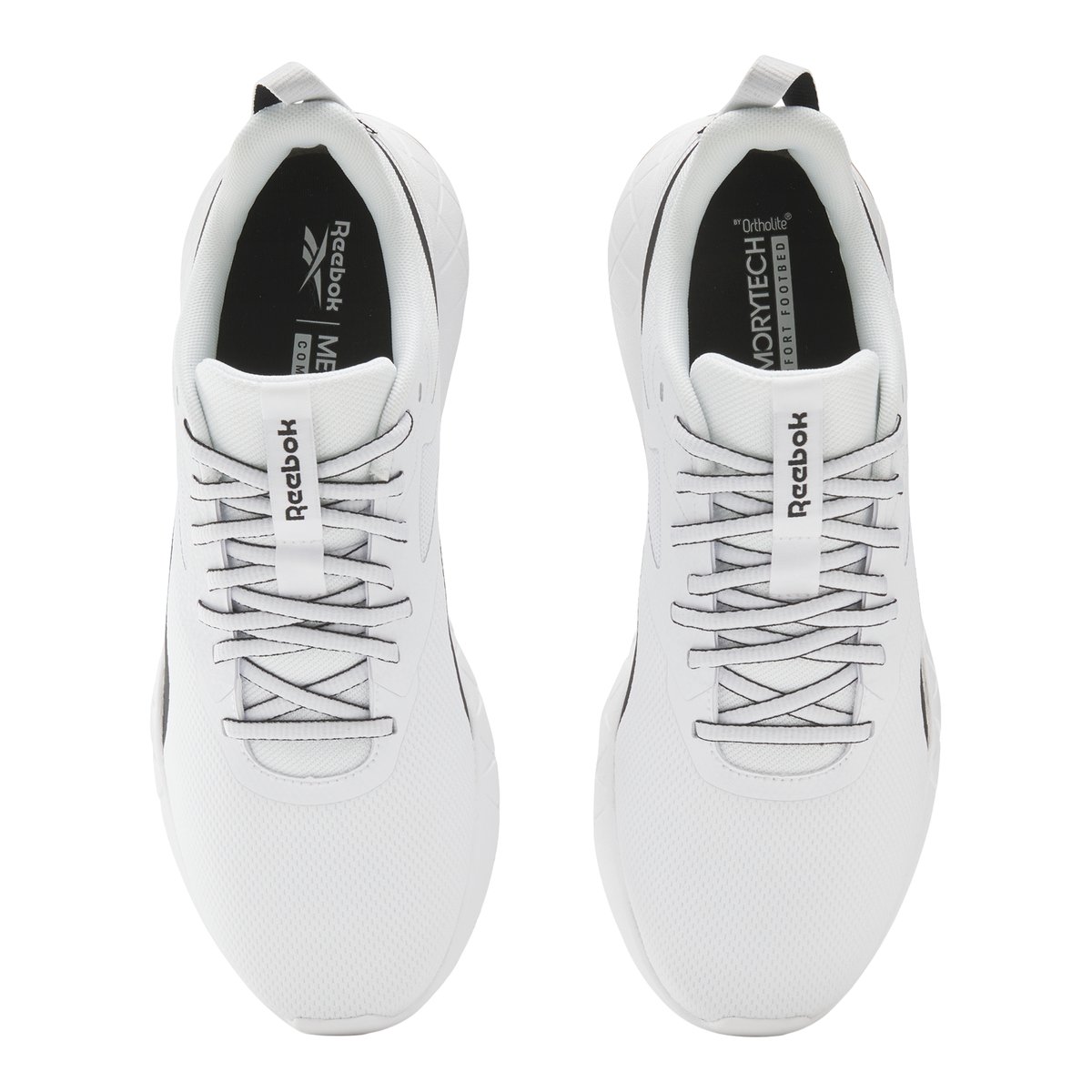 REEBOK-Flexagon_4-m-Baskets - Talon plat - Blanc