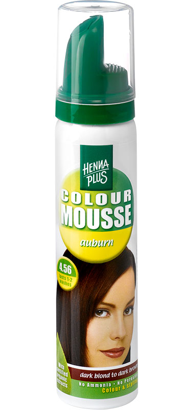 HENNA Colour Mousse<br>75 ml, Auburn 4.56