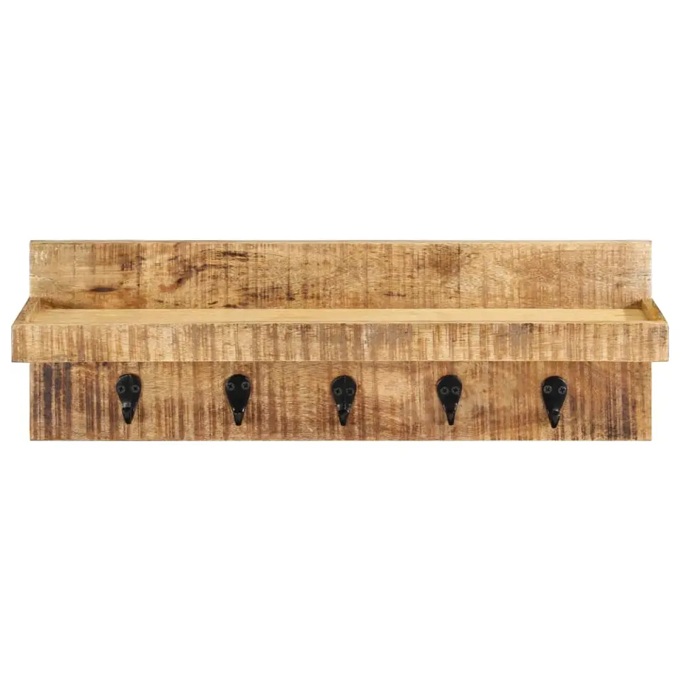 vidaXL - Kapstok - Bruin - Hout