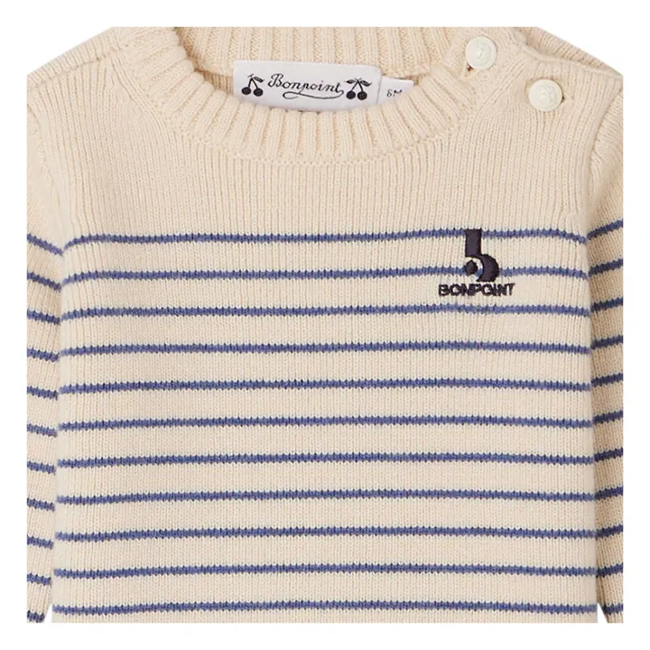 Bonpoint Pull Marinière Aleksi Laine | Bleu marine