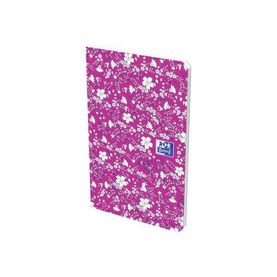 Oxford Floral - Carnet de notes 9 x 14 cm - 60 pages