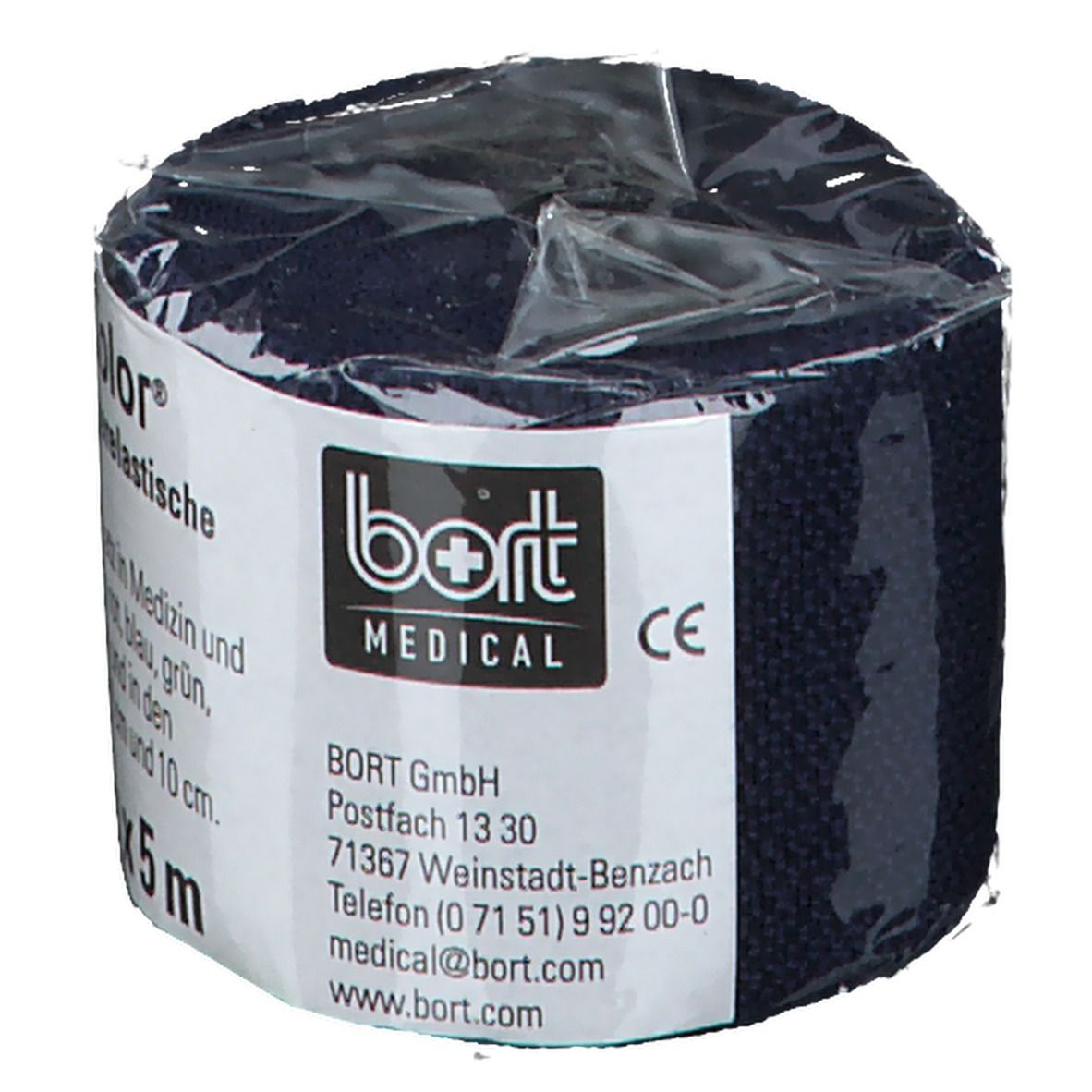 BORT StabiloColor® Binde 4 cm x 5 m blau