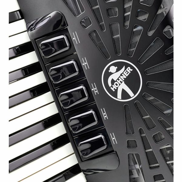 Hohner Bravo III 72 Blue silent key