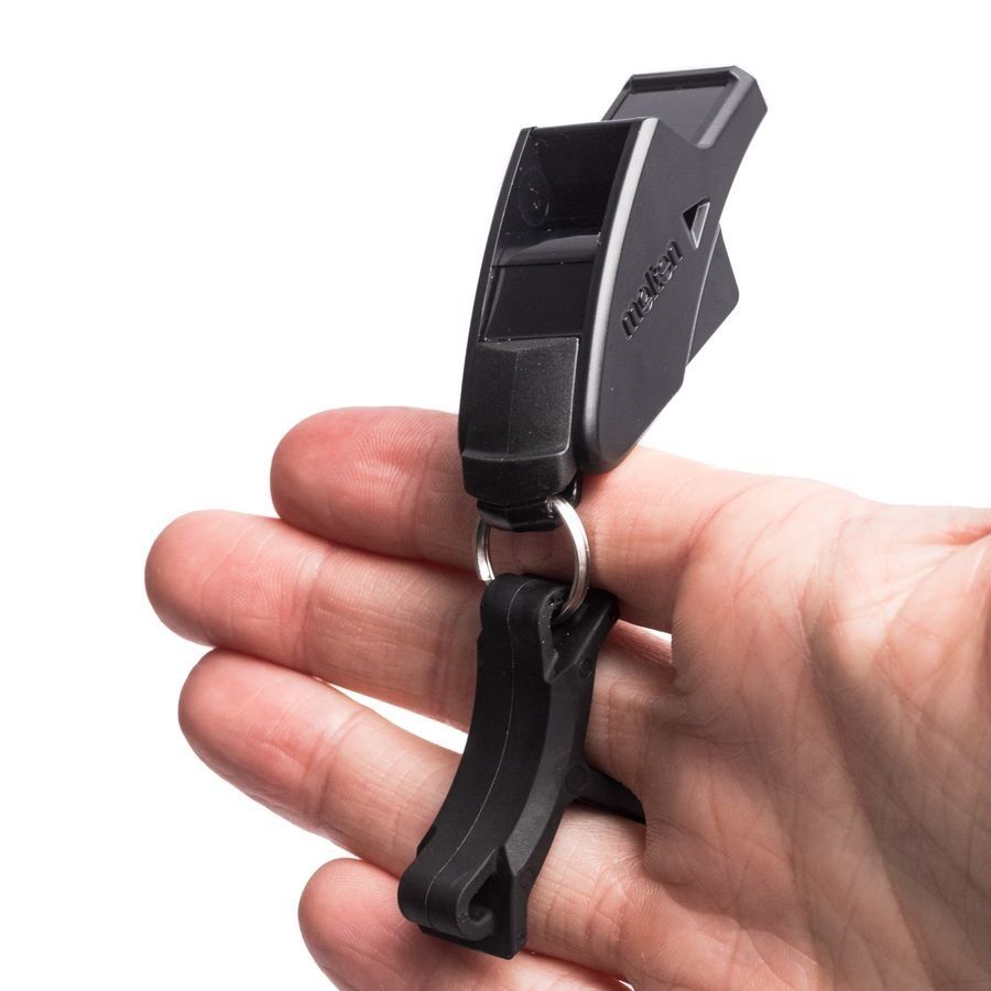 Molten Dolphin Sifflet d'Arbitre Flip Grip - Noir