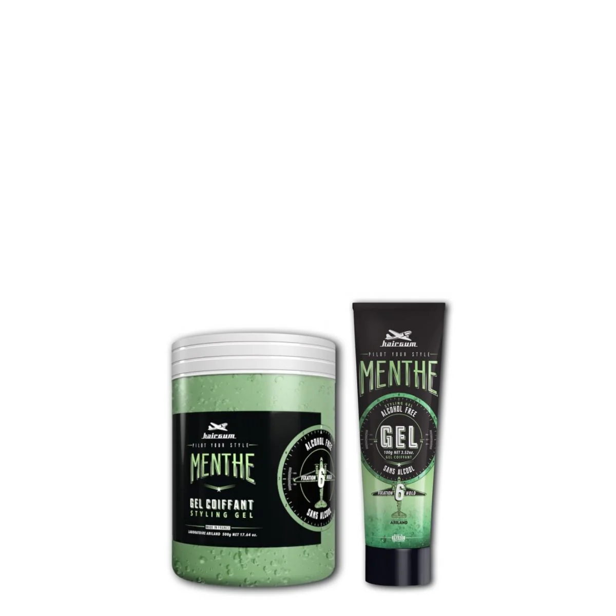 Gel Fixation Longue Durée Senteur Menthe 100g / 500g