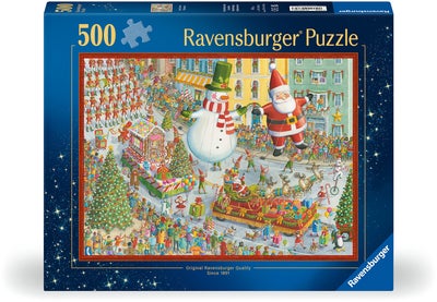 Ravensburger Here Comes Christmas Puslespill 500 Deler