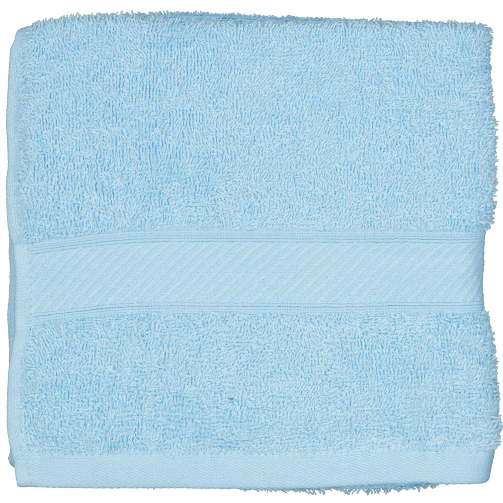 Basic cotton Badlaken Lichtblauw kopen? Goed en goedkoop