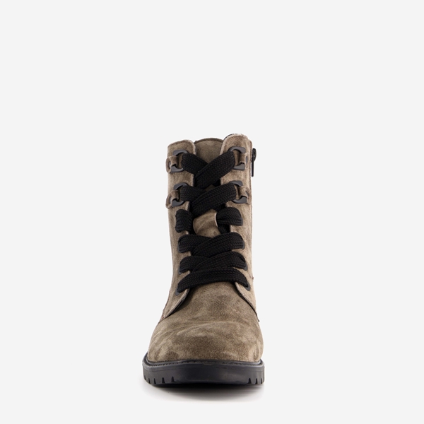 Hush Puppies suede dames veterboots