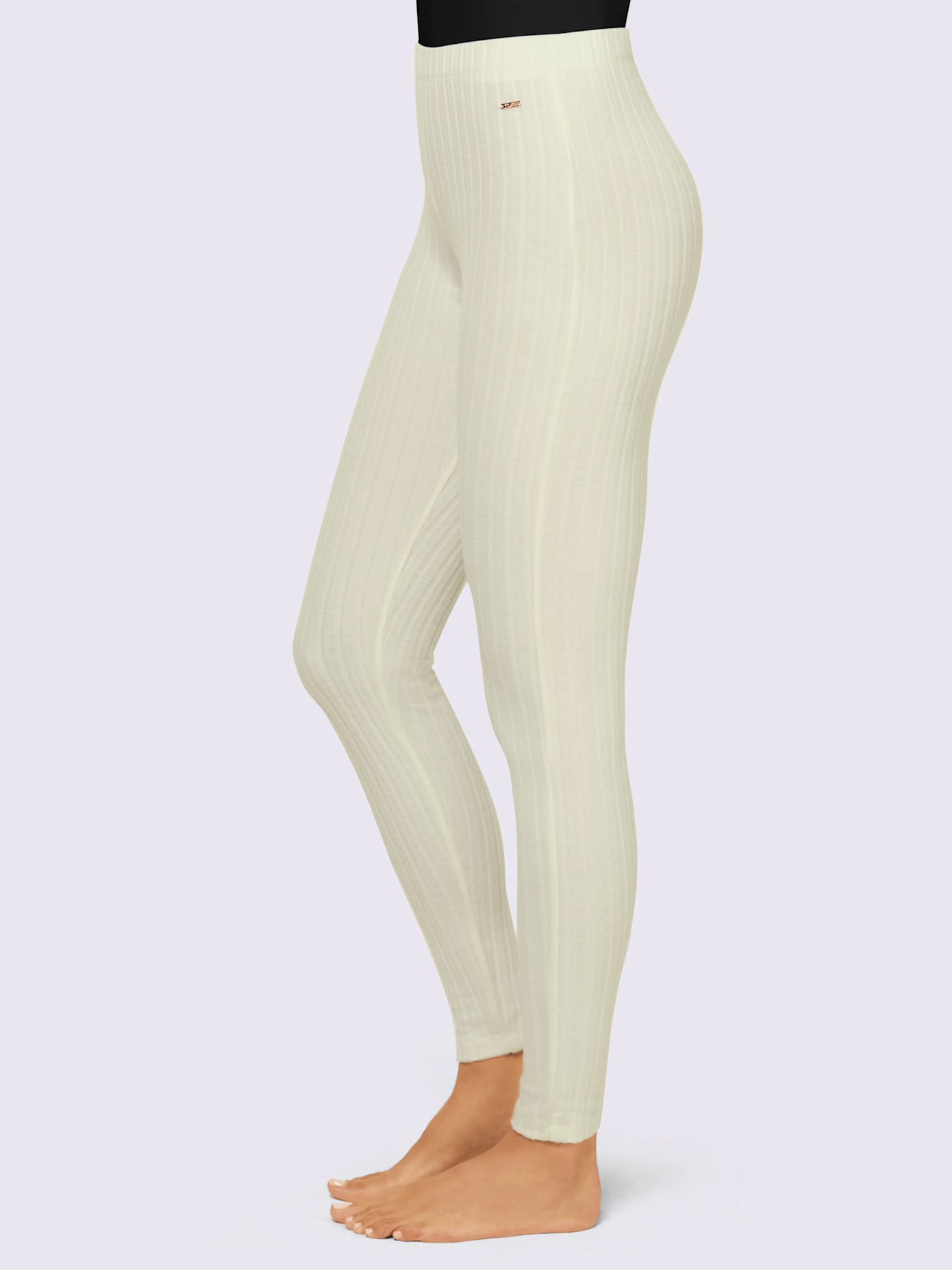 Legging qualité côtelée confortable