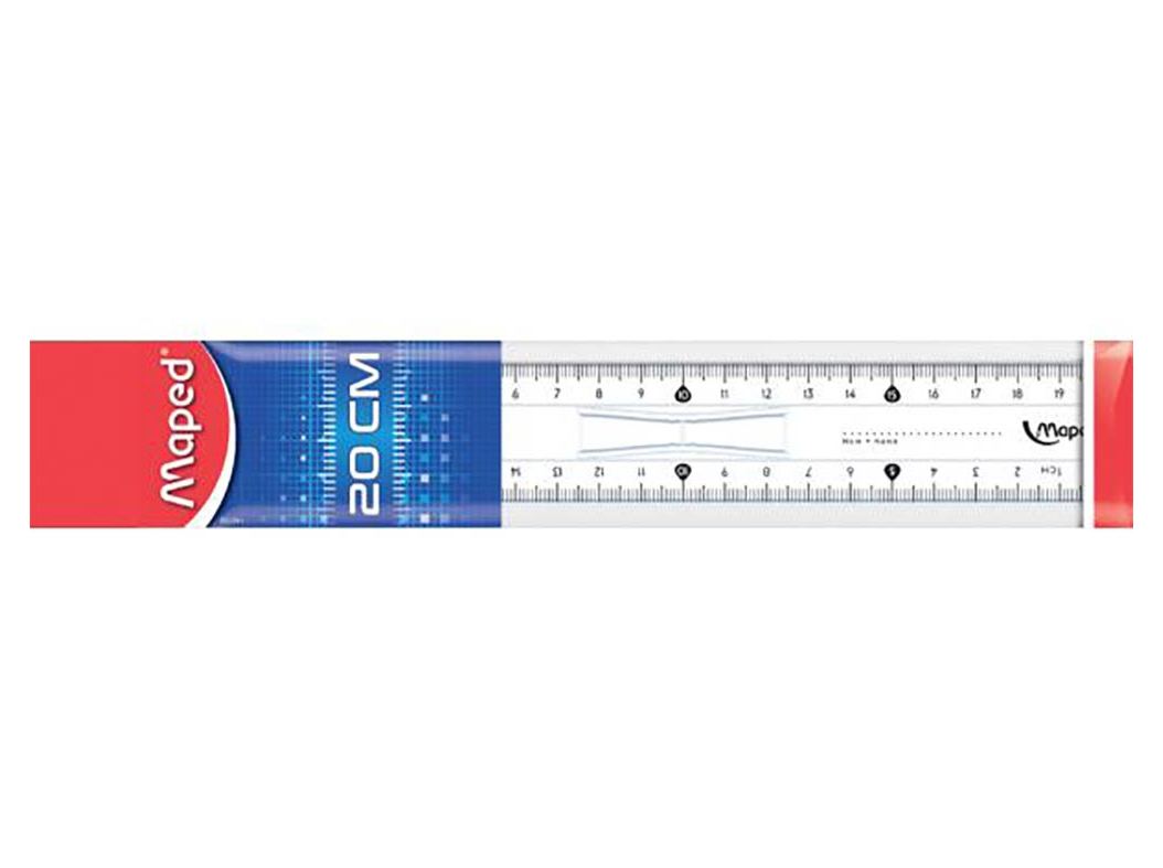 RÉGUA ESSENTIALS MAPED 20CM