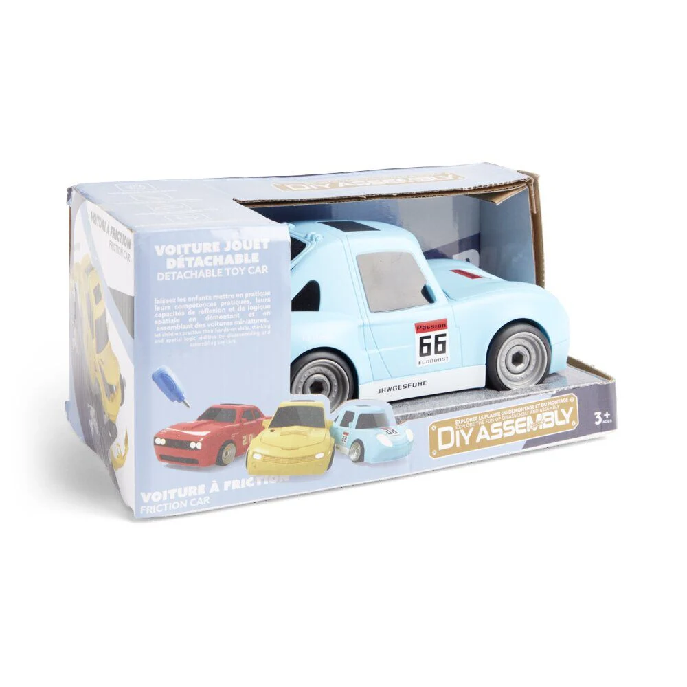 Petite voiture plastique - 3 modèles
