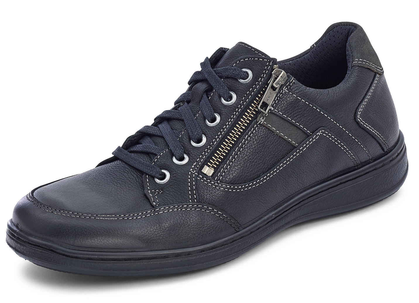 GINO GALANTE Schnürschuh mit praktischem Reißverschluss