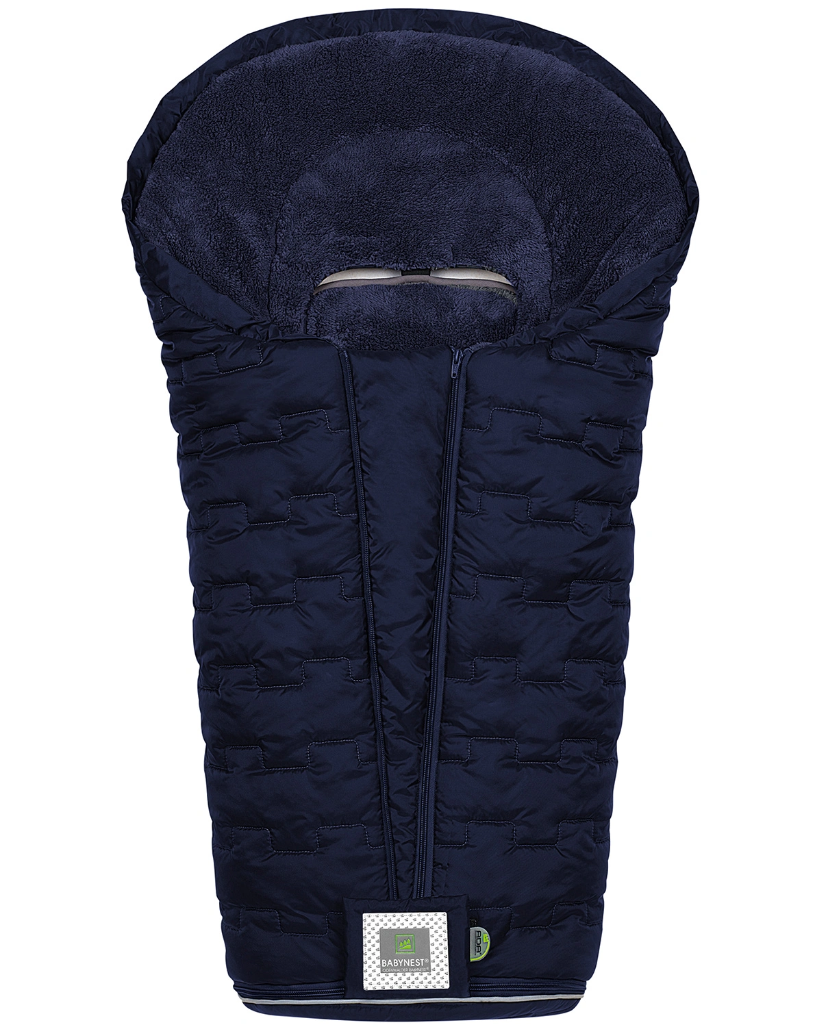 Fußsack OSKAR LINE (98cm) weitenverstellbar in marine