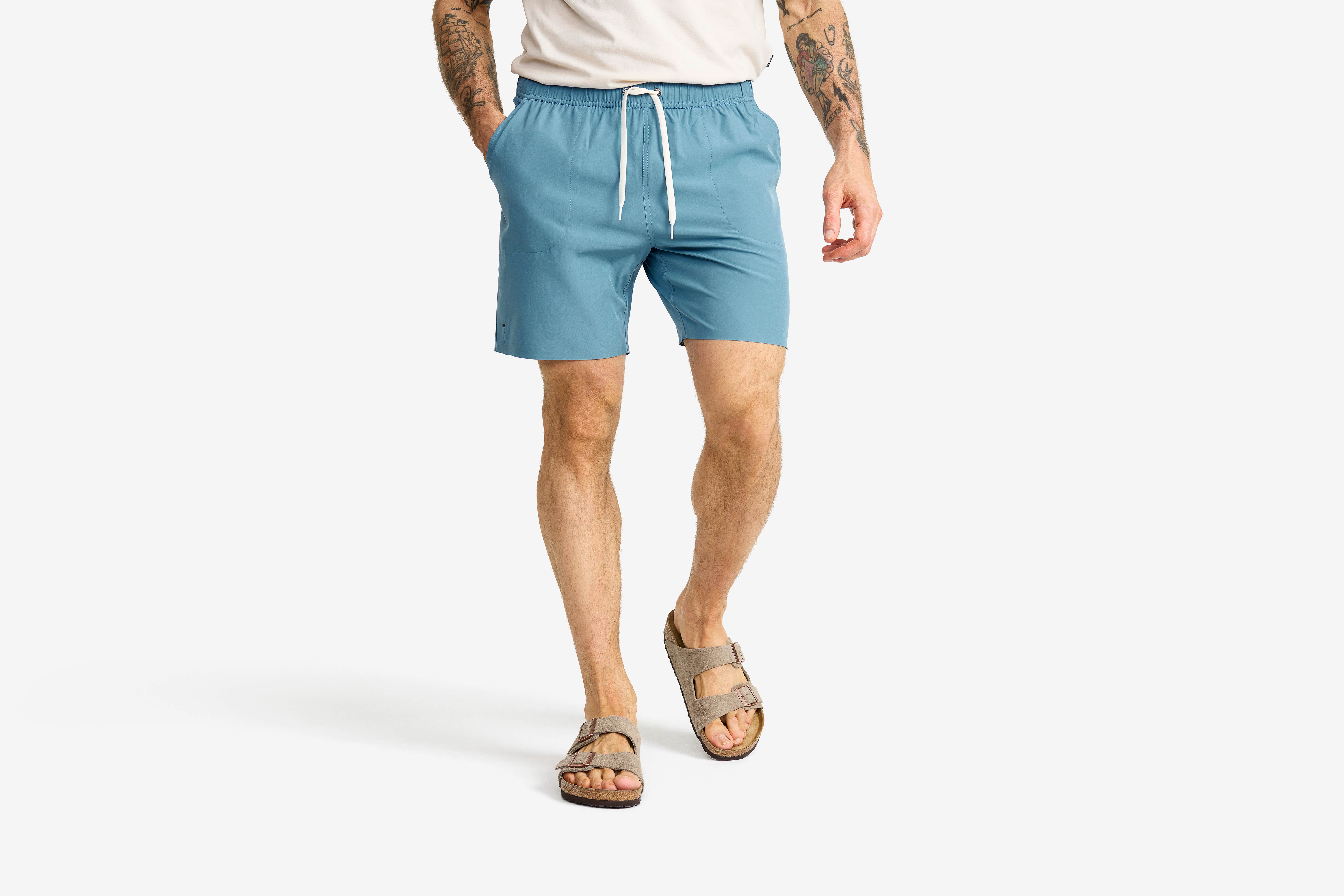 Summer Swim Shorts Herre Captain's Blue