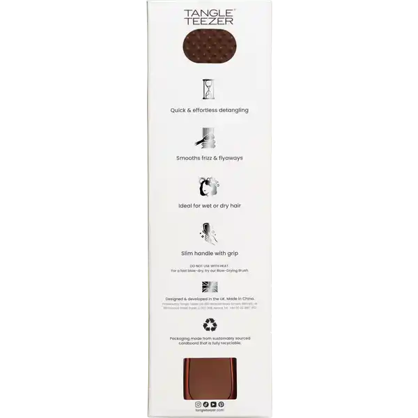 The Ultimate Detangler Chrome Chocolate Bronze